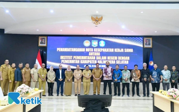 Thumbnail Berita - Halmahera Selatan dan IPDN Formalisasi Kemitraan Strategis Demi Optimalisasi Kompetensi Birokrasi