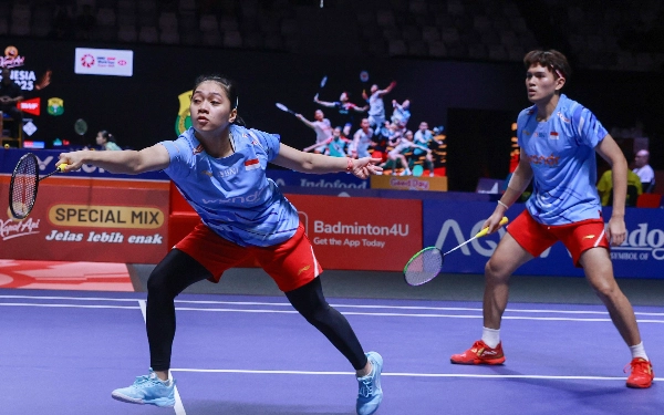 Thumbnail Adnan/Indah Buka Kemenangan Wakil Indonesia di 16 Besar