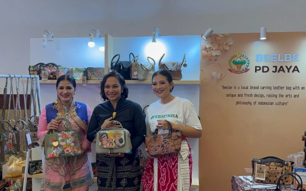 Thumbnail Didukung Persit Kartika Chandra Kirana, Tas Beelbe Warnai Dunia Seni dan Ekonomi Kreatif