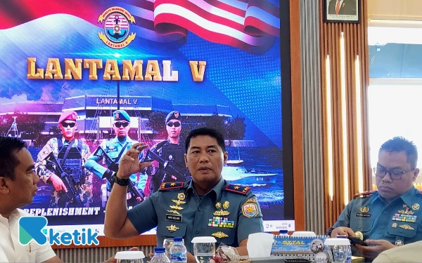 ESTETIS! Danlantamal V Sulap Ruangan dan Lingkungan Kerja Jadi Kekinian, Anggota Makin Semangat