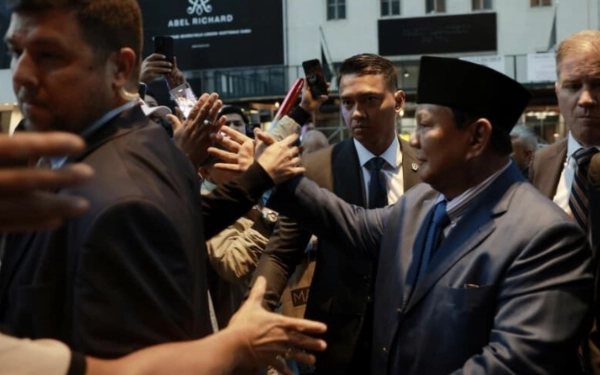 Thumbnail Berita - Prabowo Tiba di AS Hadiri Sidang Umum PBB, Diaspora Sambut Antusias