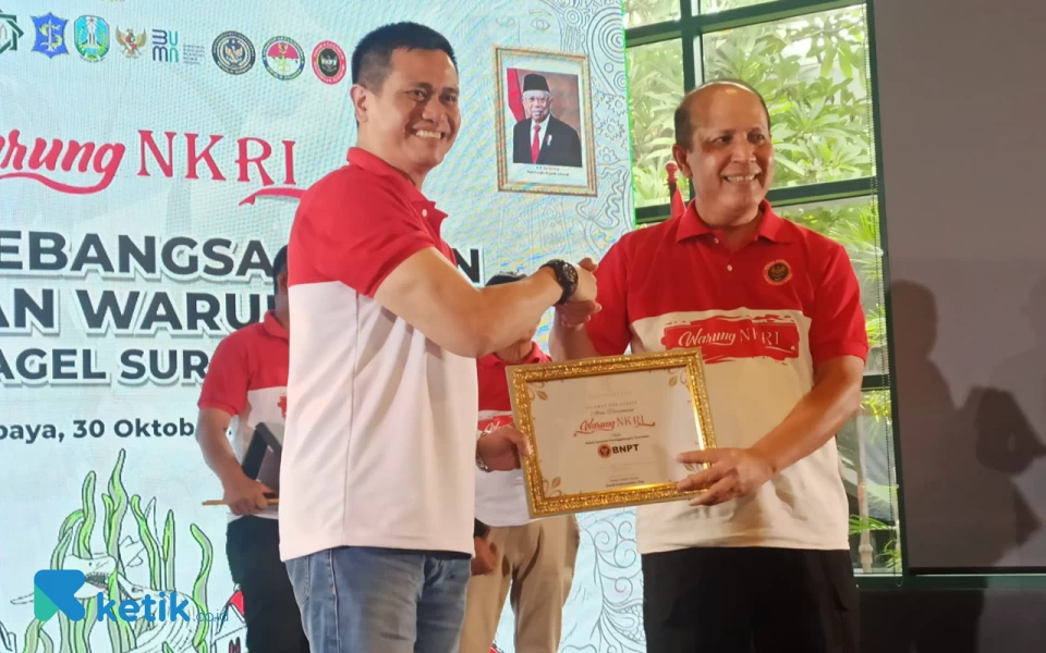 Thumbnail Kepala BNPT Boy Rafli Amar Resmikan Warung NKRI Surabaya