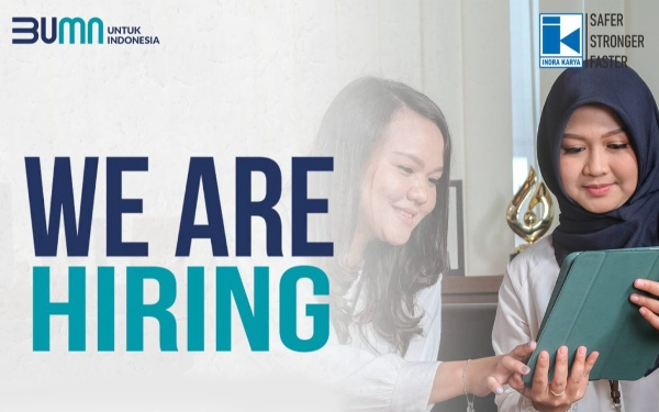 Thumbnail Lowongan Staf hingga Manajer PT Indra Karya, Hingga 15 Januari!