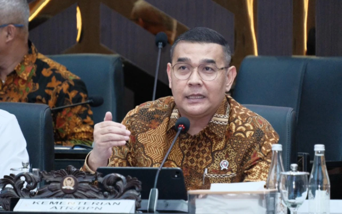Thumbnail Wamen Ossy Rapat Kerja Bersama Baleg DPR RI Bahas Penyusunan RUU Reforma Agraria