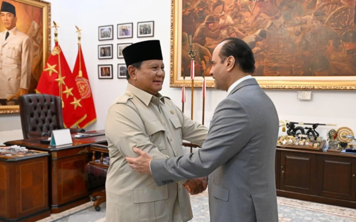 Thumbnail Berita - Bahas Isu Internasional dan Regional, Presiden Prabowo Terima Kunjungan Wakil PM Qatar