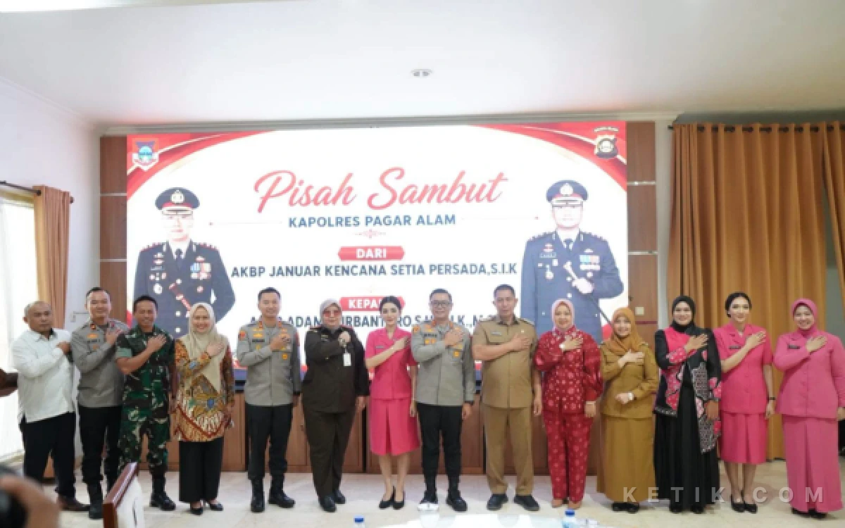 Thumbnail Berita - Kenal Pamit Kapolres Pagar Alam yang Baru, Wali Kota Harap Sinergi Semakin Kuat