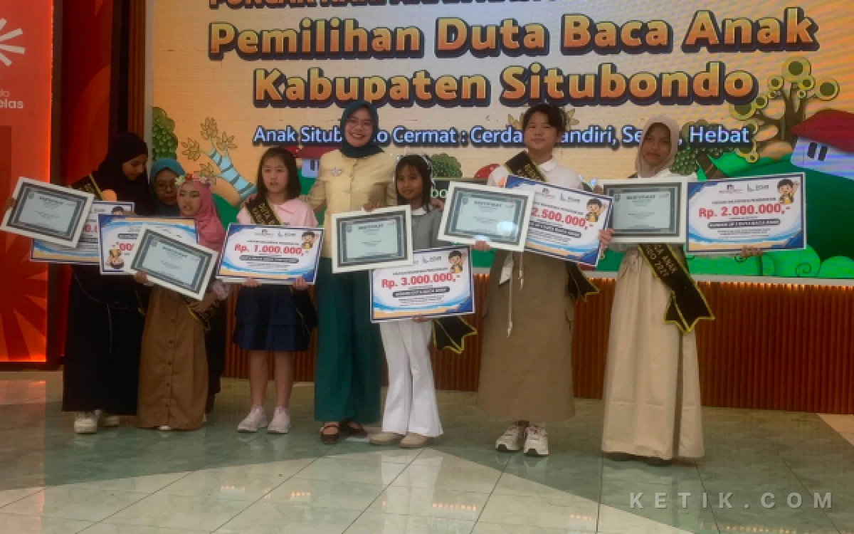 Thumbnail Berita - Enam Duta Baca Anak Situbondo Resmi Terpilih, Ini Para Pemenangnya