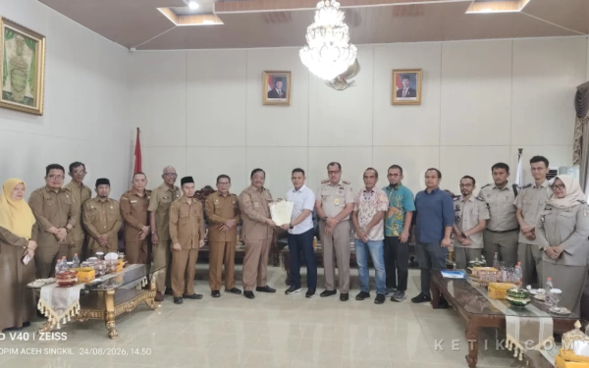 Thumbnail Berita - BPN Aceh Serahkan Sertifikat Hak Pakai Lahan Sekolah Rakyat