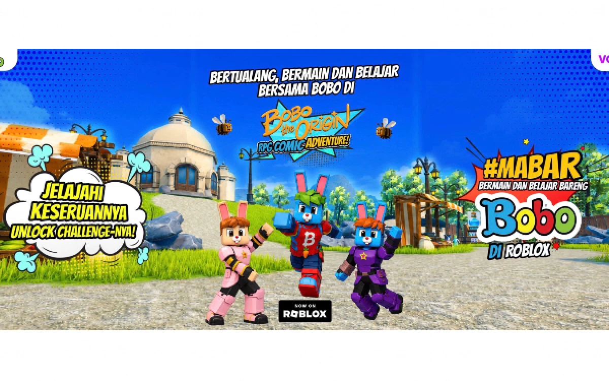 Thumbnail Berita - Adaptasi di Era Digital, Majalah Bobo Hadir dalam Versi Game Roblox