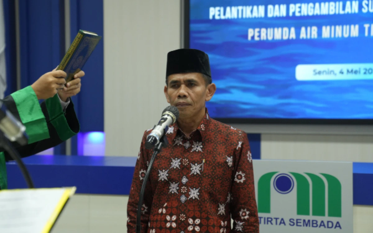 Thumbnail Berita - Perkuat Pengawasan PDAM Tirta Sembada, Bupati Sleman Lantik Kepala Dinas PU Jadi Dewan Pengawas