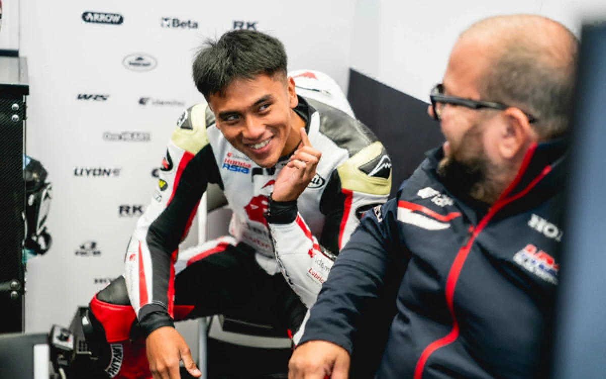 Thumbnail Berita - Mario Aji Ingin Lupakan Kegagalan di Race Motegi, Buru Pelampiasan di Balapan Kandang Mandalika