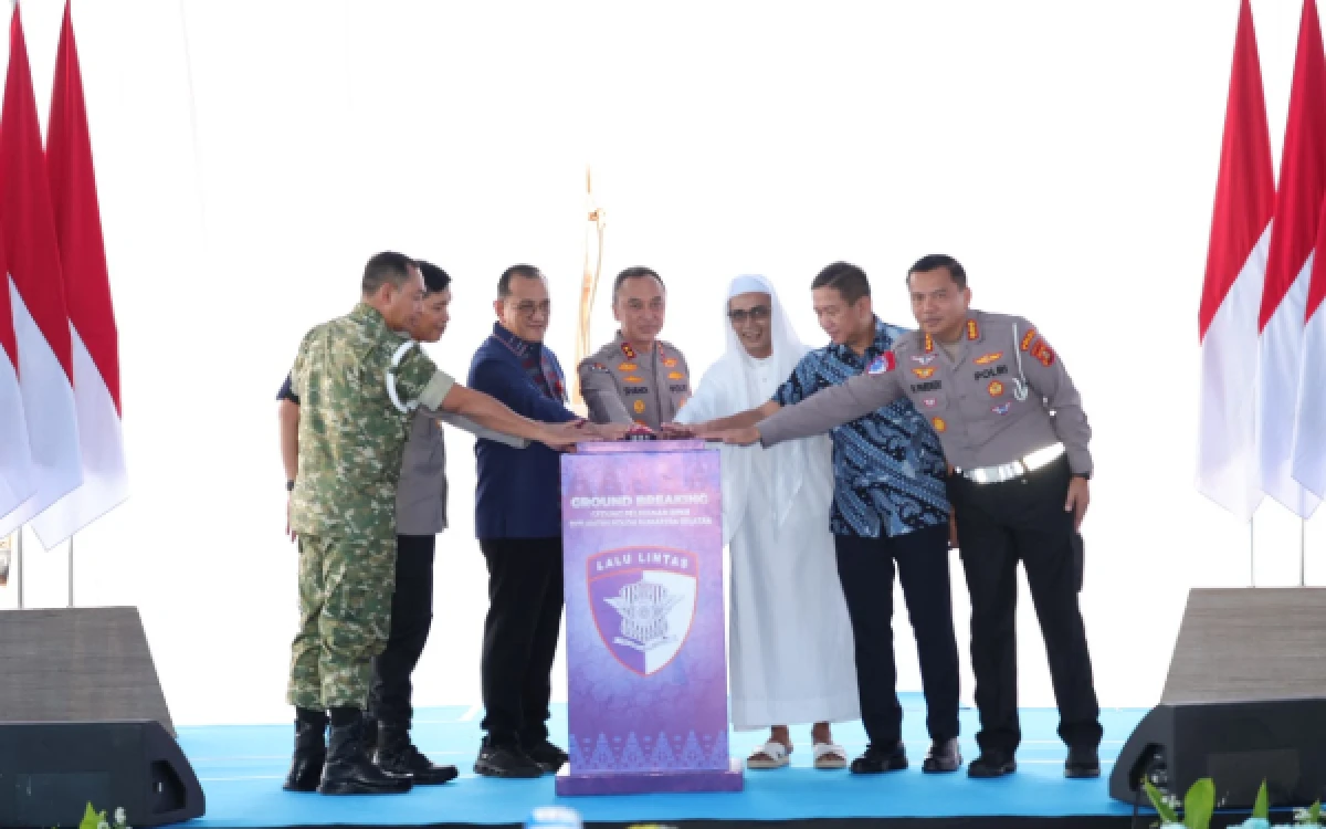 Thumbnail Berita - Groundbreaking Gedung BPKB Prototype, Polda Sumsel Perkuat Layanan Modern Berbasis Teknologi
