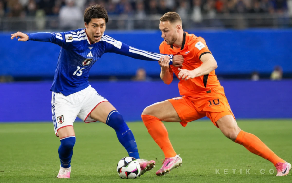 Thumbnail Berita - Gol Telat Kamada, Jepang Rusak Skenario Menang Belanda