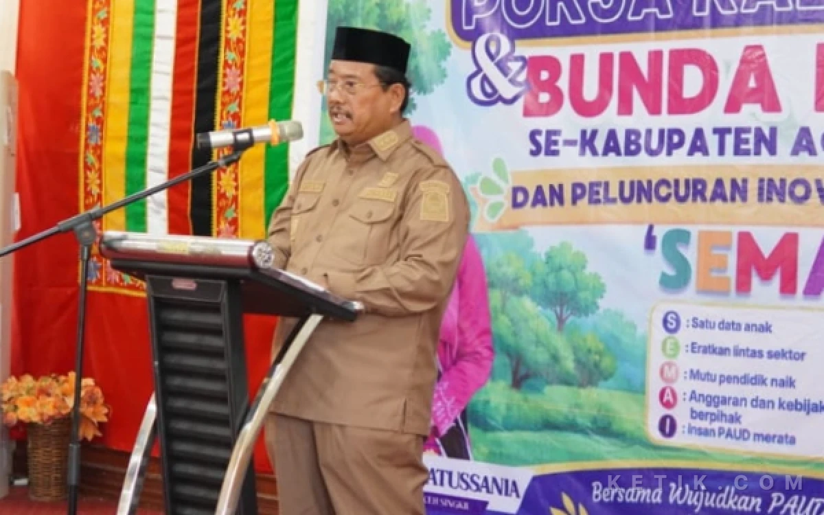 Thumbnail Berita - Luncurkan Inovasi SEMAI, Bupati Oyon Minta Perkuat PAUD di Aceh Singkil