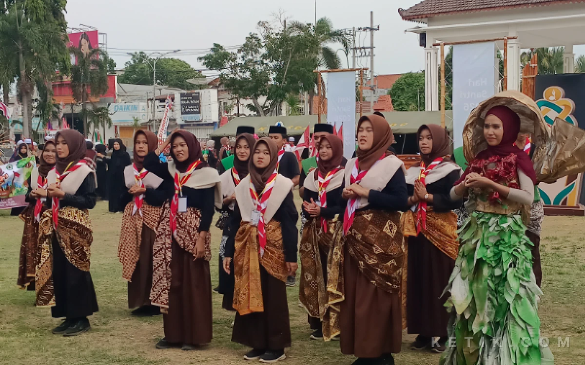 Thumbnail Berita - Kemah Bakti Pramuka Santri Diikuti 15 Pondok Pesantren