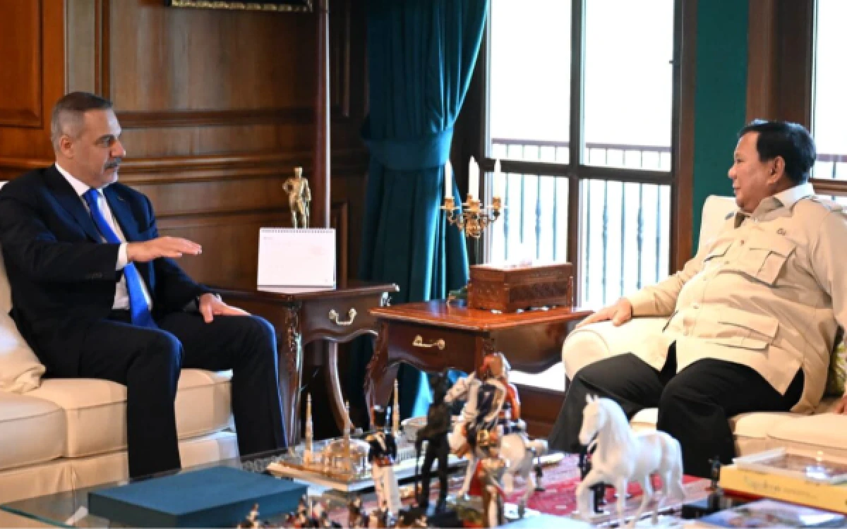 Thumbnail Berita - Prabowo Terima Menlu Turkiye di Hambalang, Nasib Palestina dan Iran Jadi Sorotan Utama