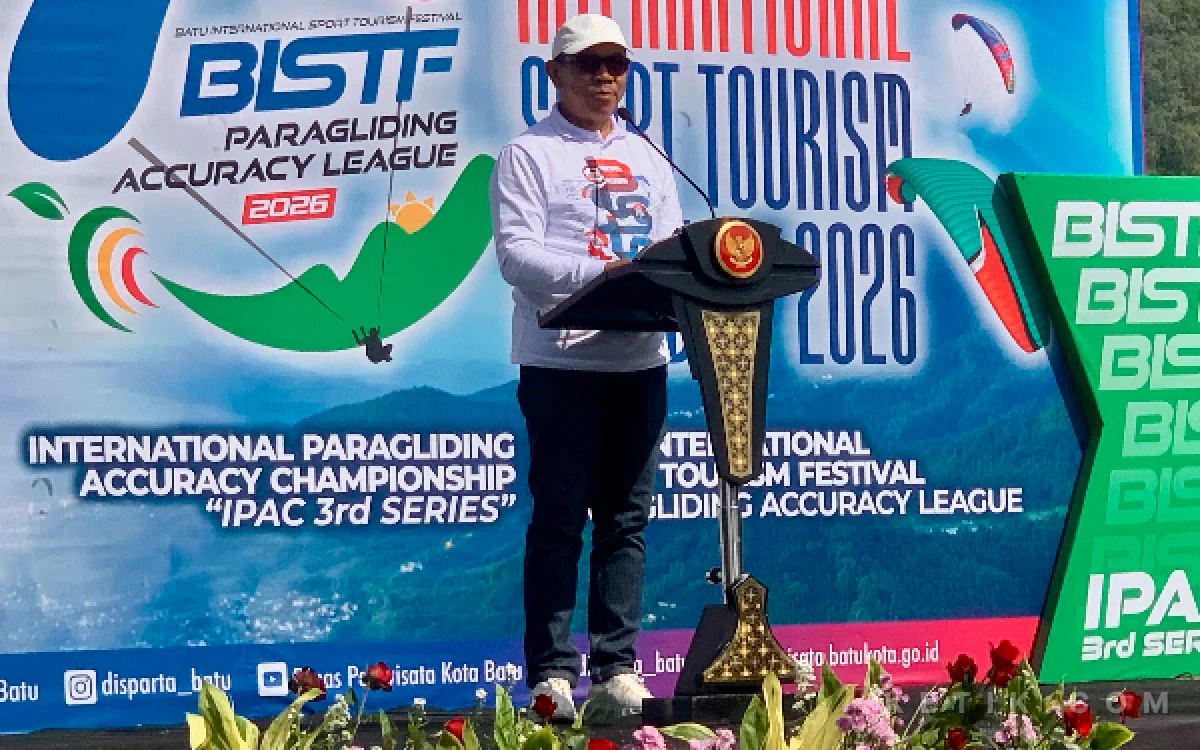 Thumbnail Berita - Pembukaan BISTF-IPAC 2026, Wali Kota Cak Nur Optimistis Kota Batu Rebut Lagi Ranking Satu Paralayang