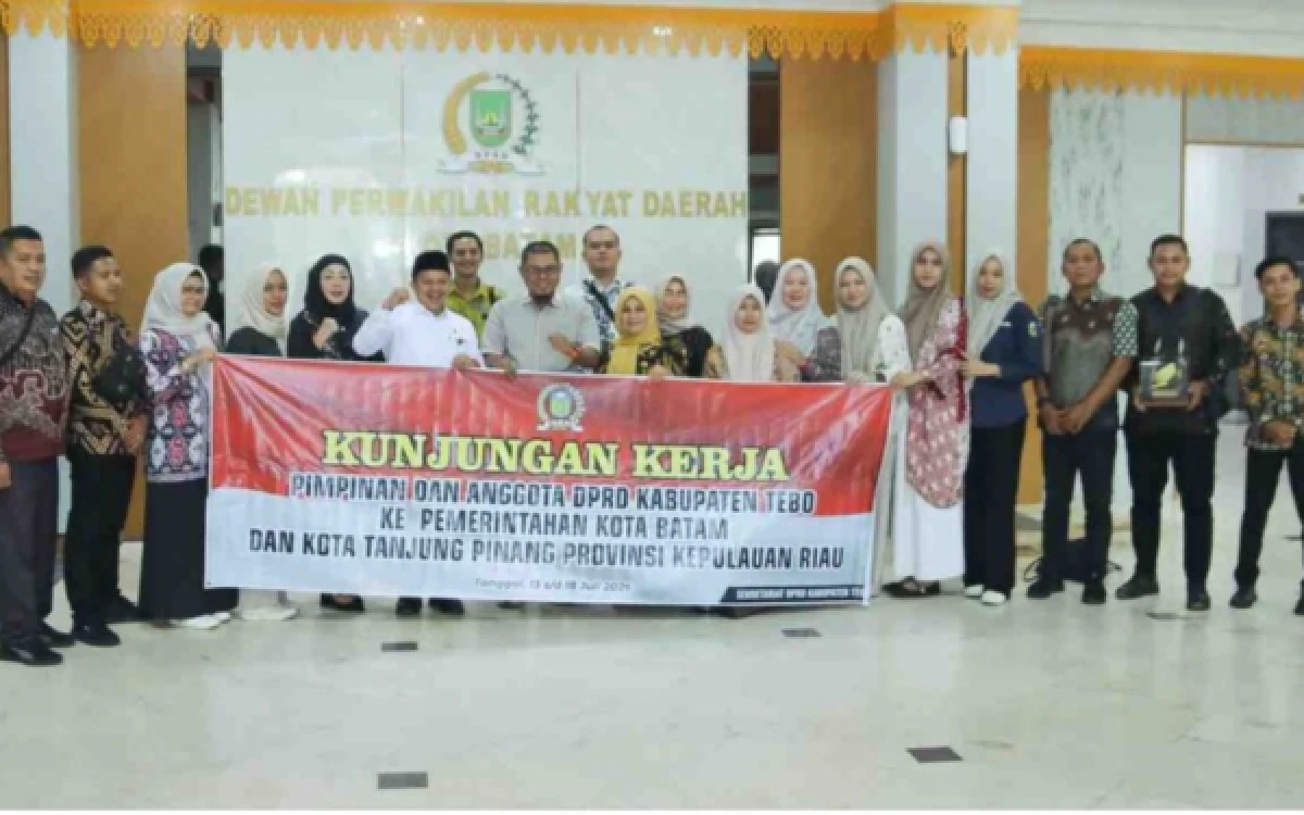 Thumbnail Berita - DPRD Kabupaten Tebo Belajar Pengelolaan PAD dan Penguatan BUMD ke DPRD Kota Batam