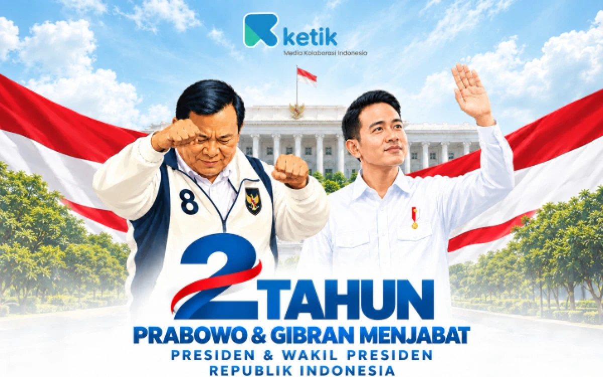 Thumbnail Berita - Dua Tahun Pemerintahan Prabowo-Gibran: Kabinet Gemoy, 8 Kali Reshuffle, Seberapa Efektif?