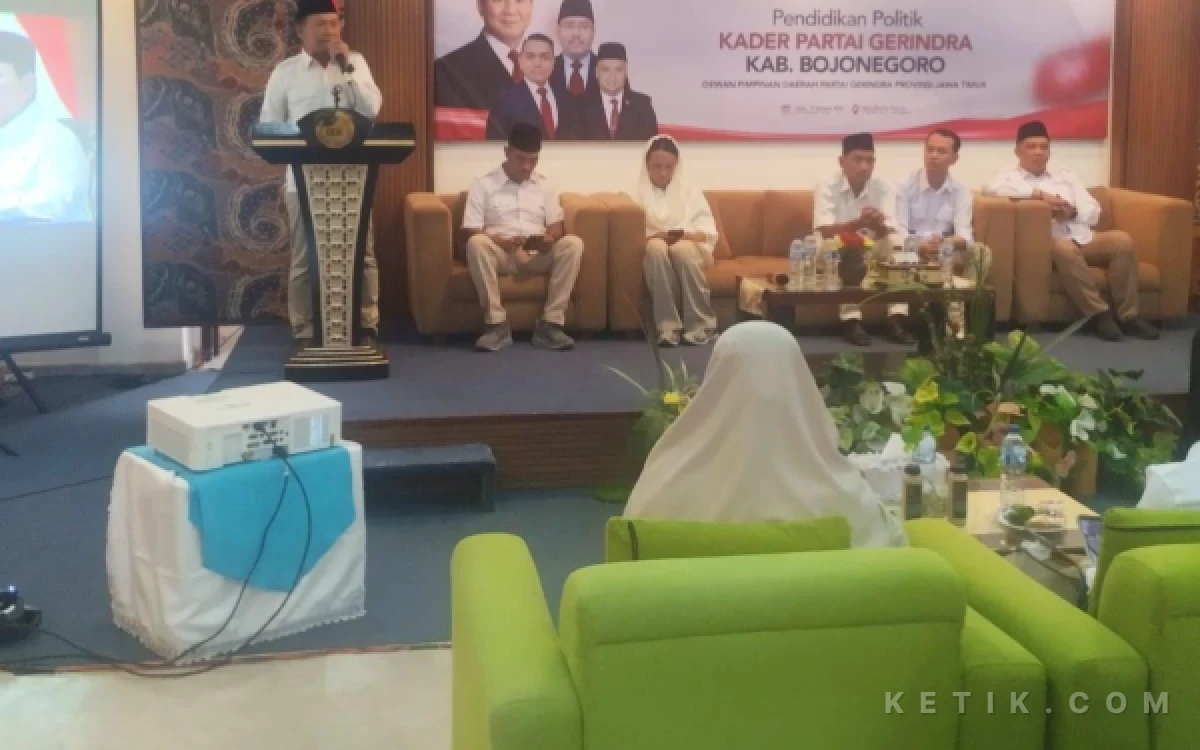 Thumbnail Berita - Gelar Pendidikan Politik, DPC Gerindra Bojonegoro Targetkan 12 Kursi DPRD pada Pemilu 2029