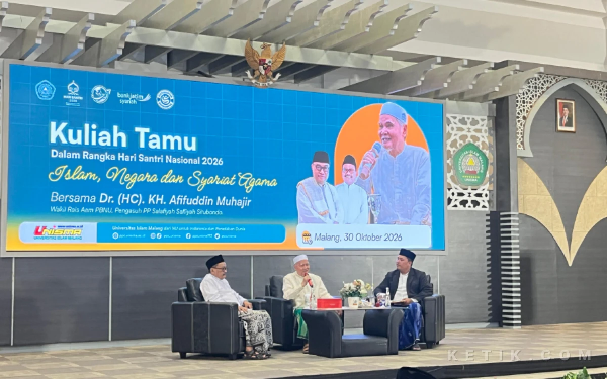 Thumbnail Berita - Unisma Hadirkan Wakil Rais Aam PBNU saat Peringatan Hari Santri Nasional 2026, Bahas Syariat Islam dan Masa Depan NKRI