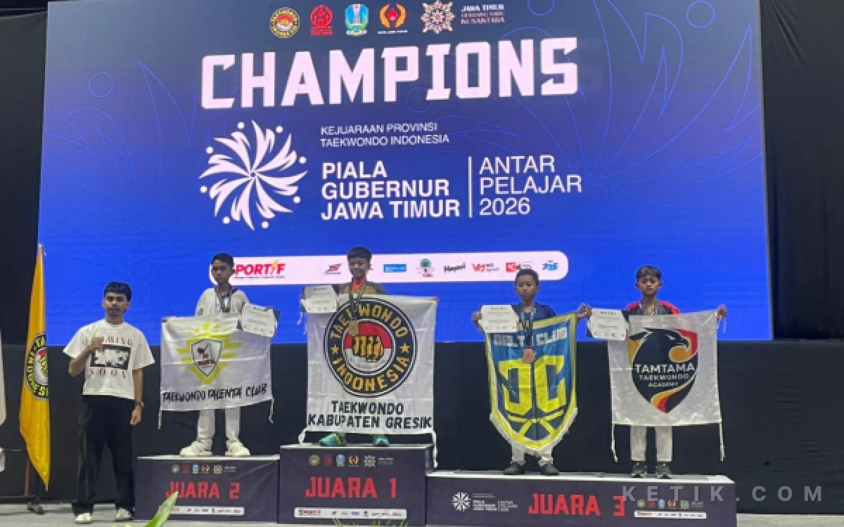 Thumbnail Berita - Taekwondo Kediri Borong 44 Medali dari Kejurprov Antar Pelajar, 11 di Antaranya Medali Emas!