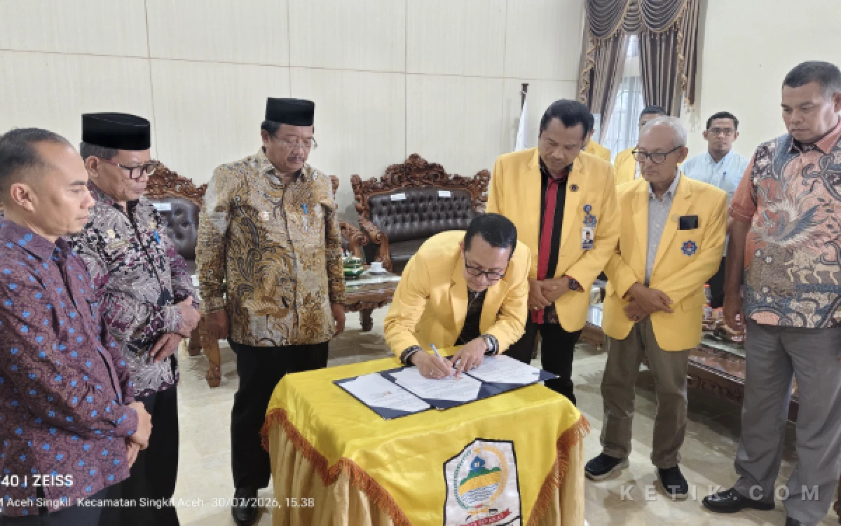 Thumbnail Berita - Keperluan Riset dan Pembangunan, Pemkab Aceh Sinbgkil dan UTU Perpanjang MoU