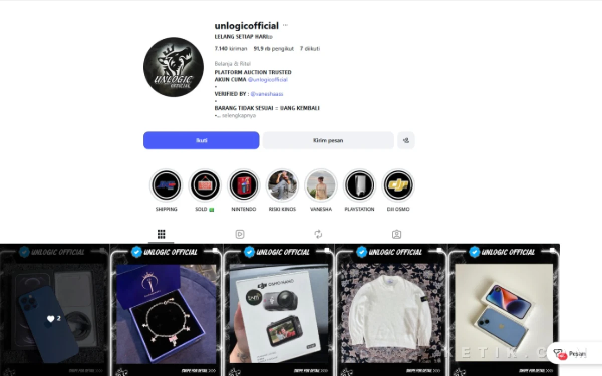 Thumbnail Berita - Hati-Hati Penipuan Online Berkedok Lelang HP di Instagram, Korban Rugi Rp9,8 Juta