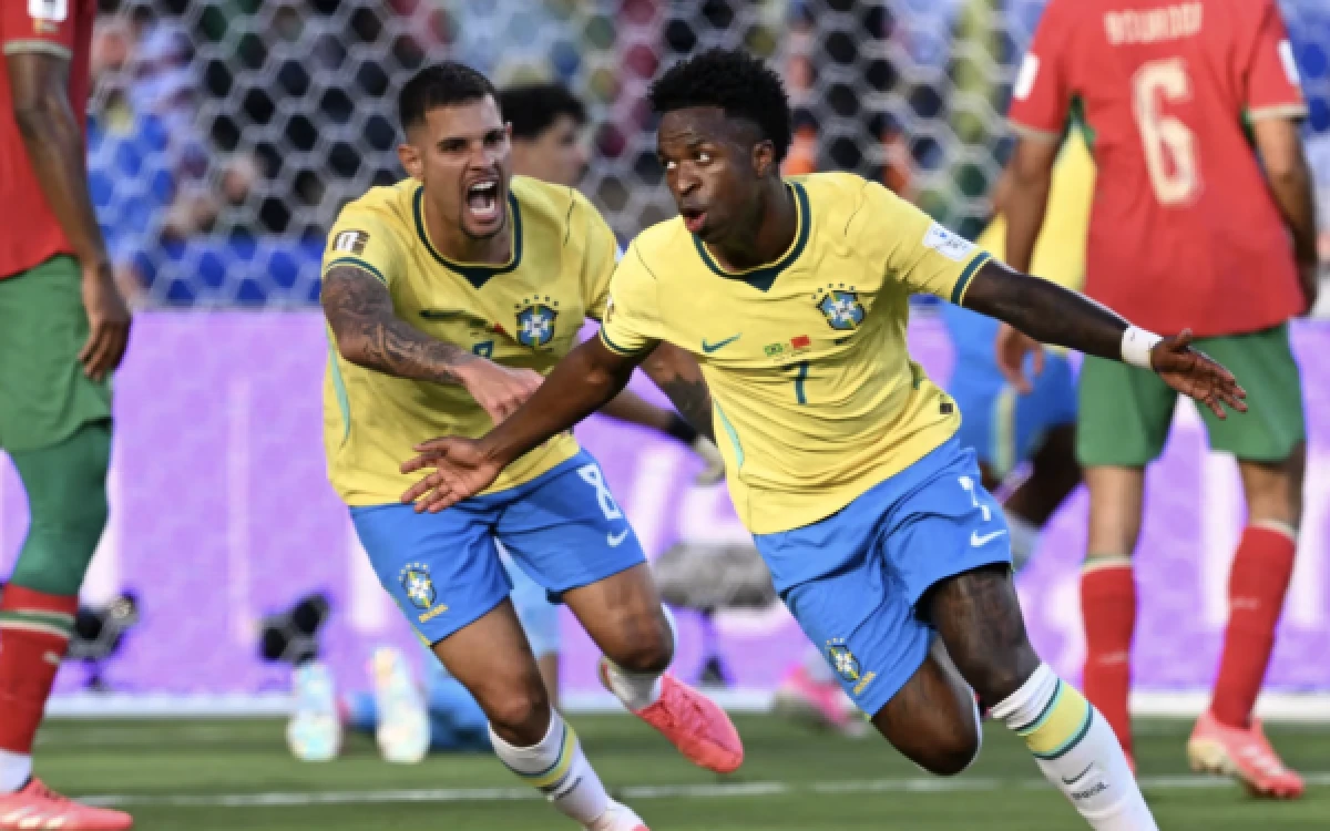 Thumbnail Berita - Hasil Piala Dunia 2026: Maroko Paksa Brasil Bermain Imbang