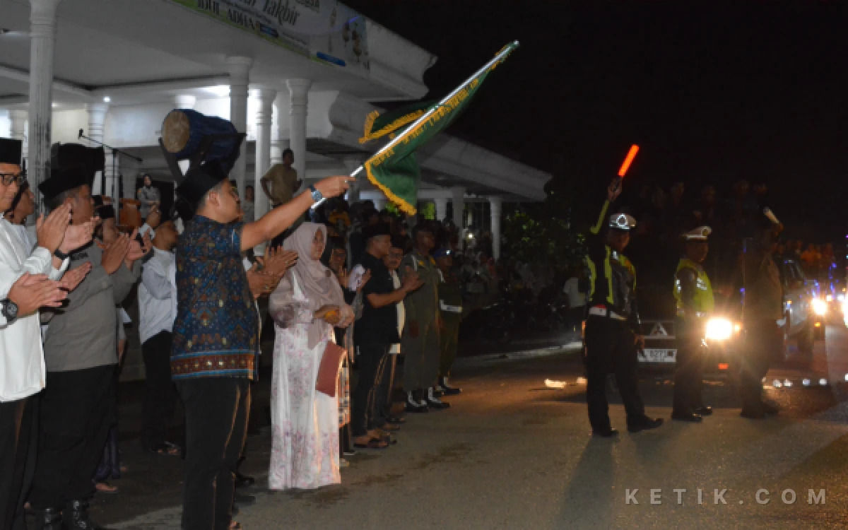 Gema Takbir Bergema di Kota Langsa, Wali Kota Jeffry Sentana Lepas Pawai Iduladha 1447 H