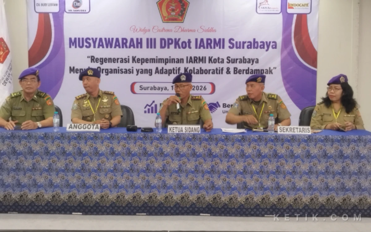 Foto Tim formatur siap menyusun pengurus DPKot  IARMi kota Surabaya untuk periode 2026 - 2030)