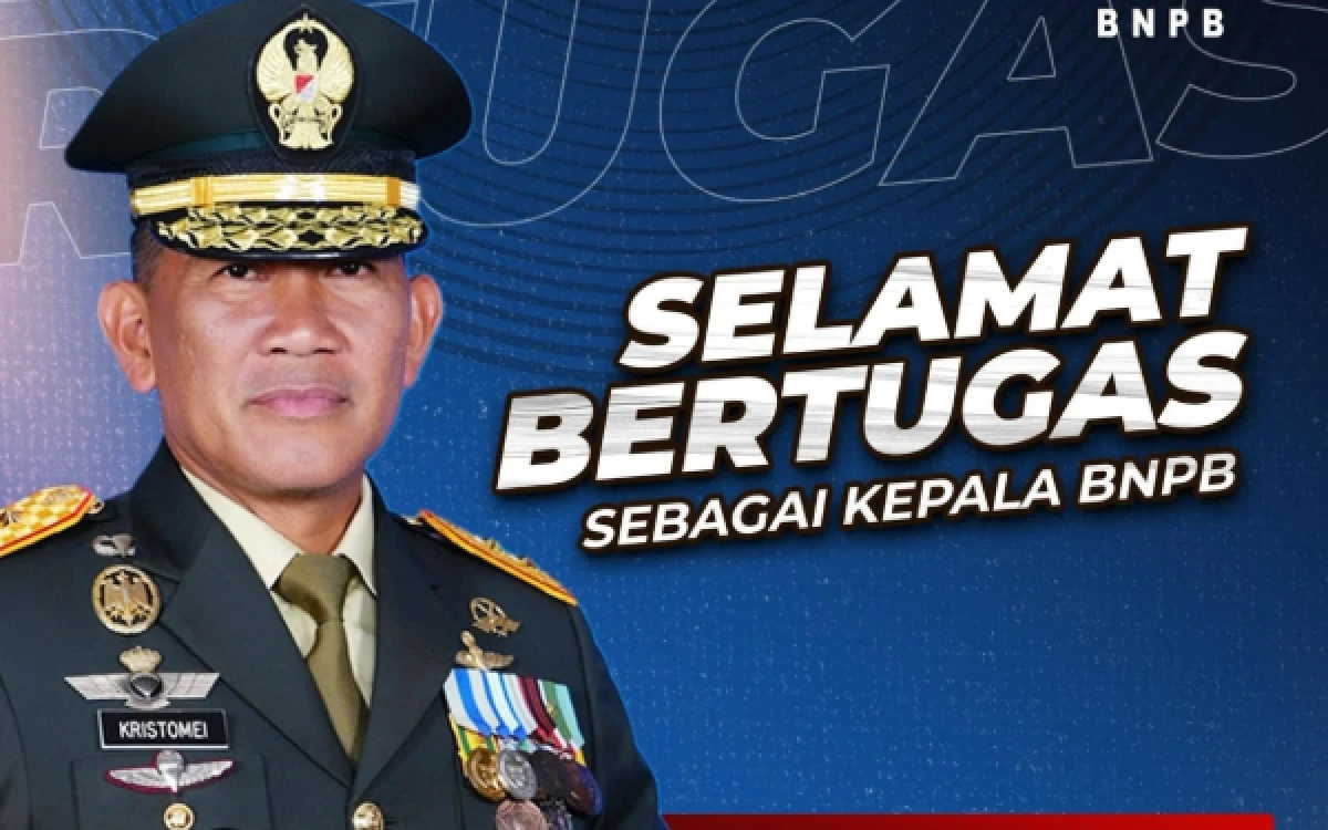 Thumbnail Berita - Profil Kristomei Sianturi, Kepala BNPB yang Baru Dilantik Prabowo