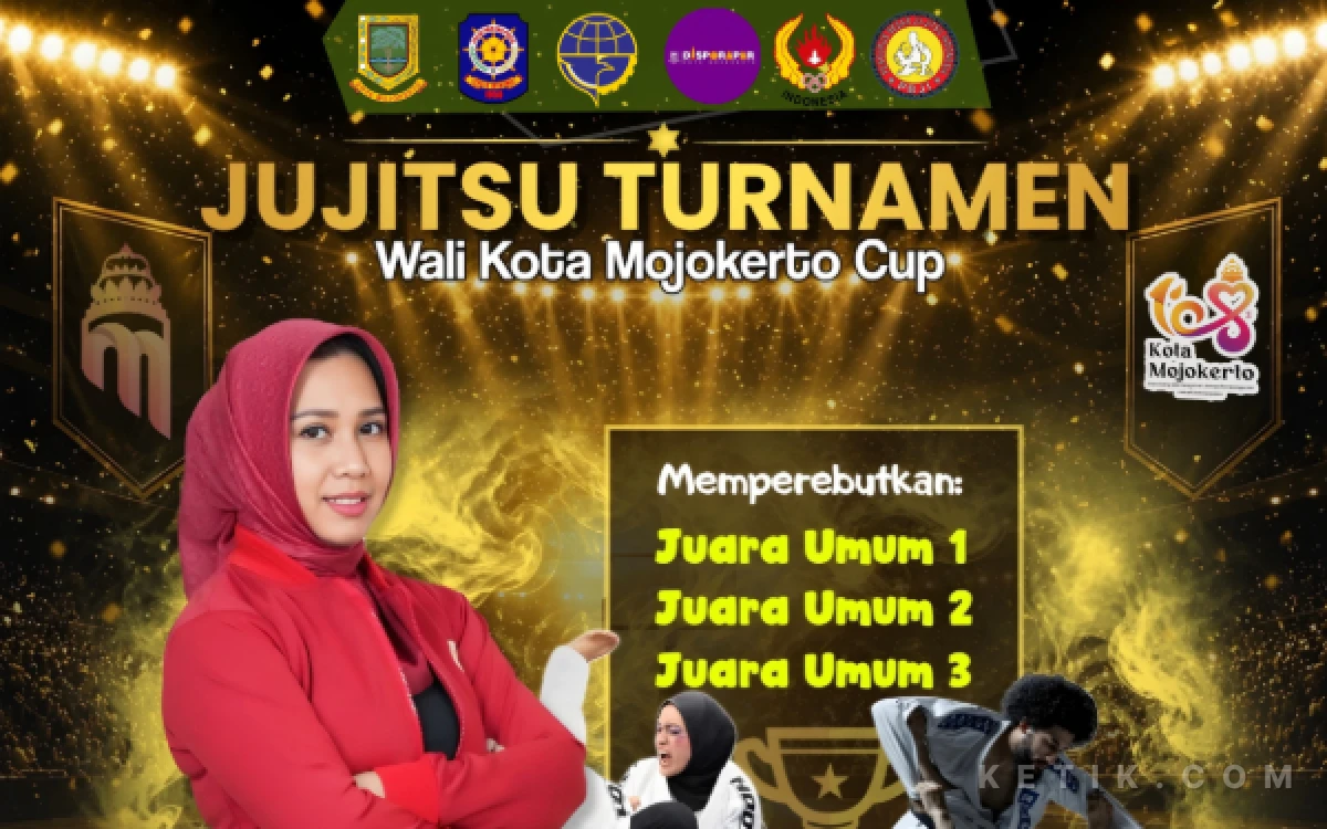 Thumbnail Berita - Jaring Atlet Muda Berprestasi, Turnamen Jujitsu Wali Kota Mojokerto Cup 2026 Siap Digelar