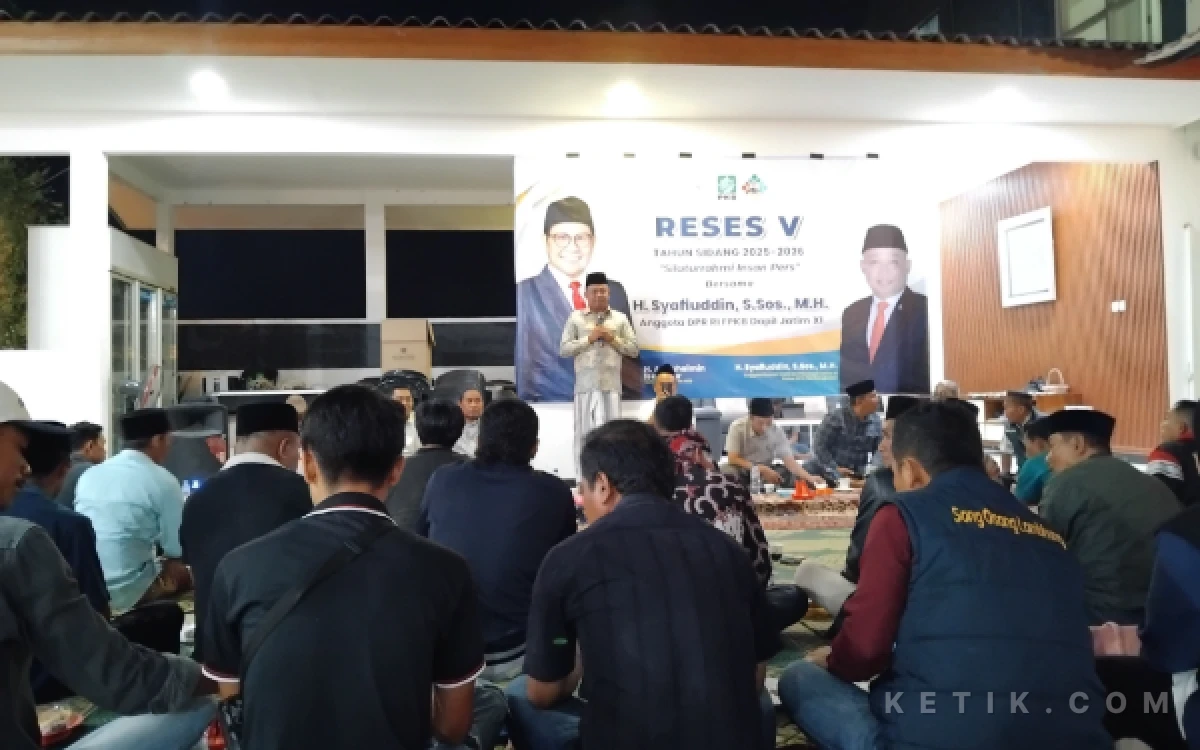 Thumbnail Berita - Reses V DPR RI Syafiudin Bersama Wartawan, Serap Aspirasi dan Bahas Pembangunan Bangkalan