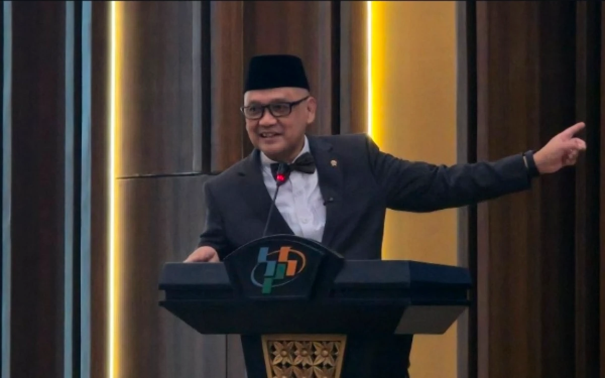 Thumbnail Berita - Menhaj Gus Irfan Sampaikan Data BPS Soal IKLHI 2026, Ini Hasilnya