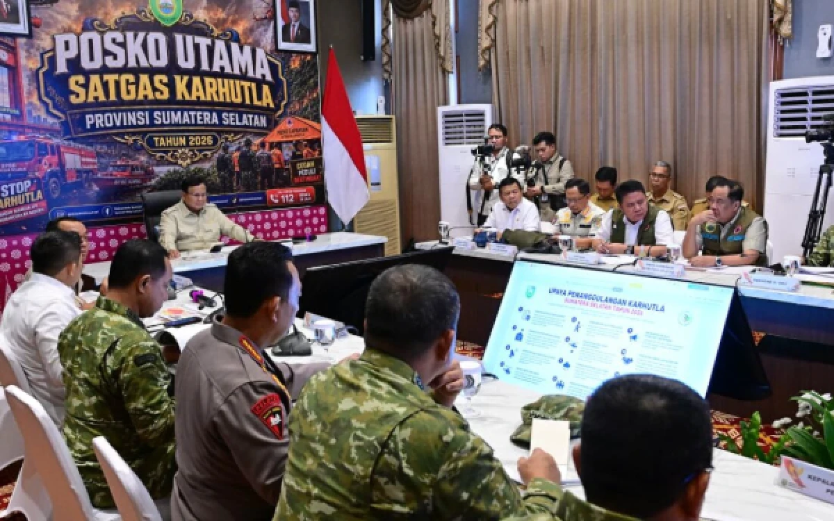 Thumbnail Berita - Tepung Ubi Disebut Bisa Hambat Penyebaran Api, Prabowo Dorong Produksi Skala Besar