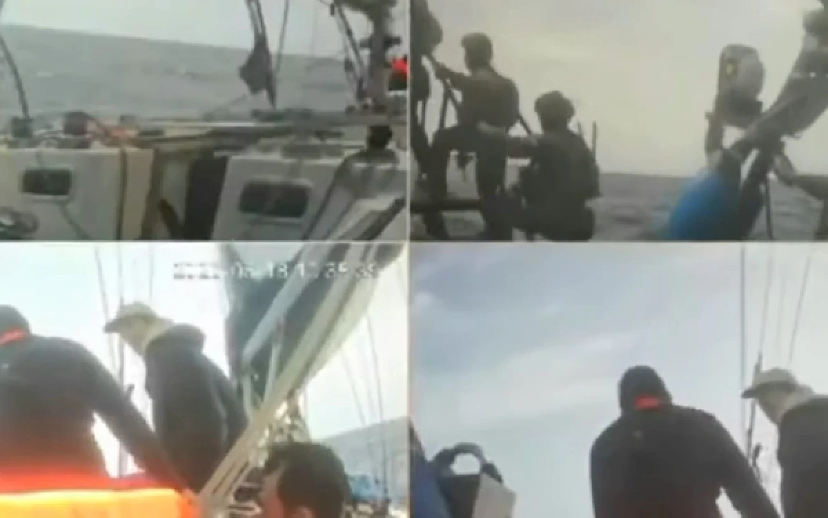 Thumbnail Berita - Global Sumud Dicegat! Ratusan Aktivis,  WNI dan 2 Jurnalis Republika Ditangkap Tentara Israel