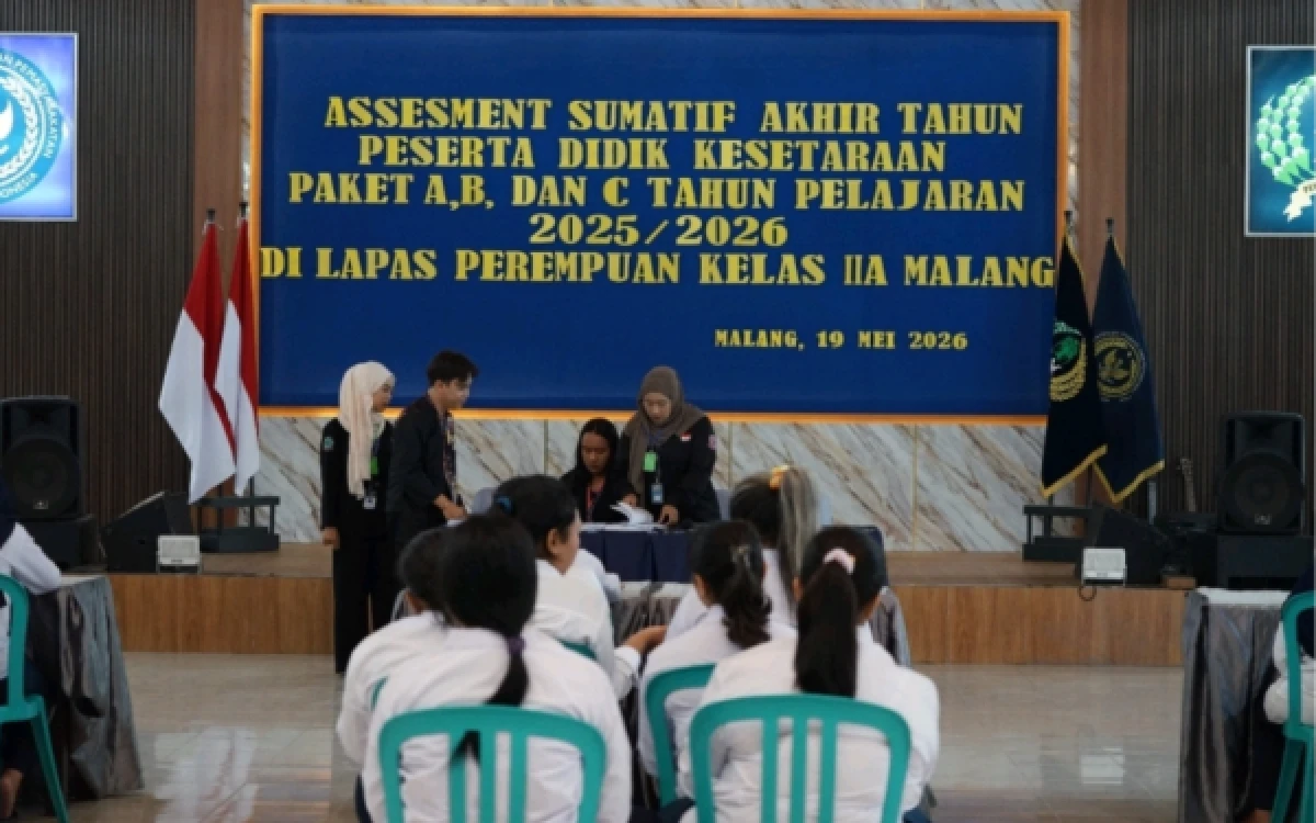 Thumbnail Warga Binaan Lapas Perempuan Malang Ikuti Asesmen Pendidikan Kesetaraan