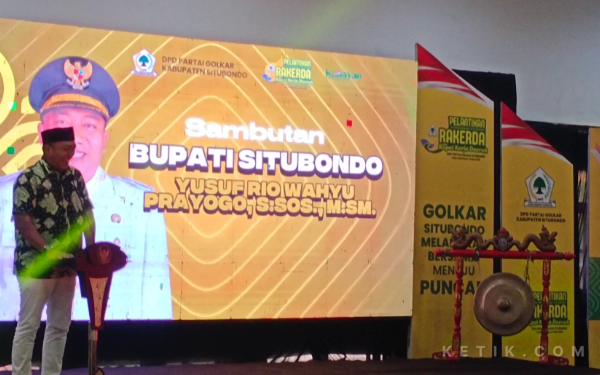Thumbnail Berita - Bupati Situbondo Dorong Sinergi dengan Golkar, Ekonomi Tumbuh 5,28 Persen
