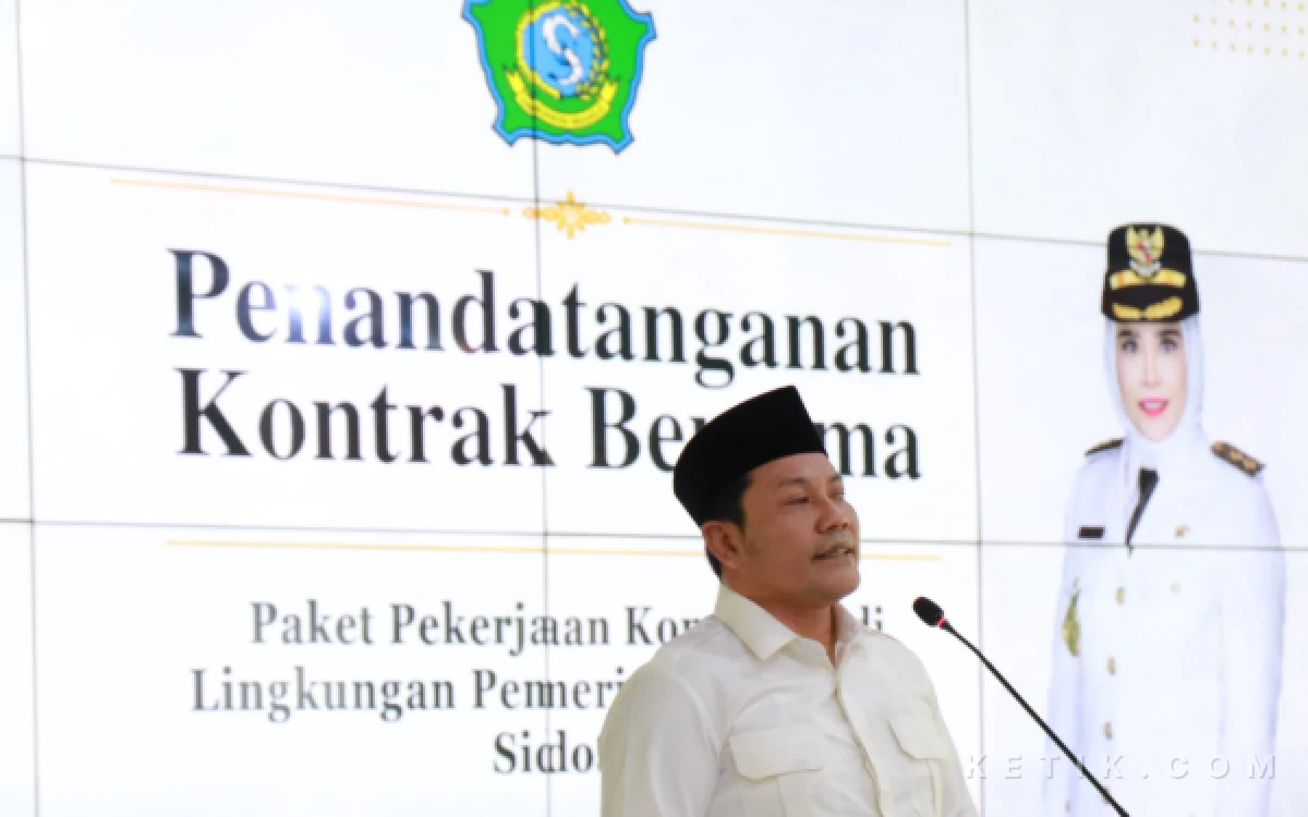 Thumbnail Berita - Bupati Subandi: Kontraktor dan Pengawas Jangan Molor Garap Proyek di Sidoarjo