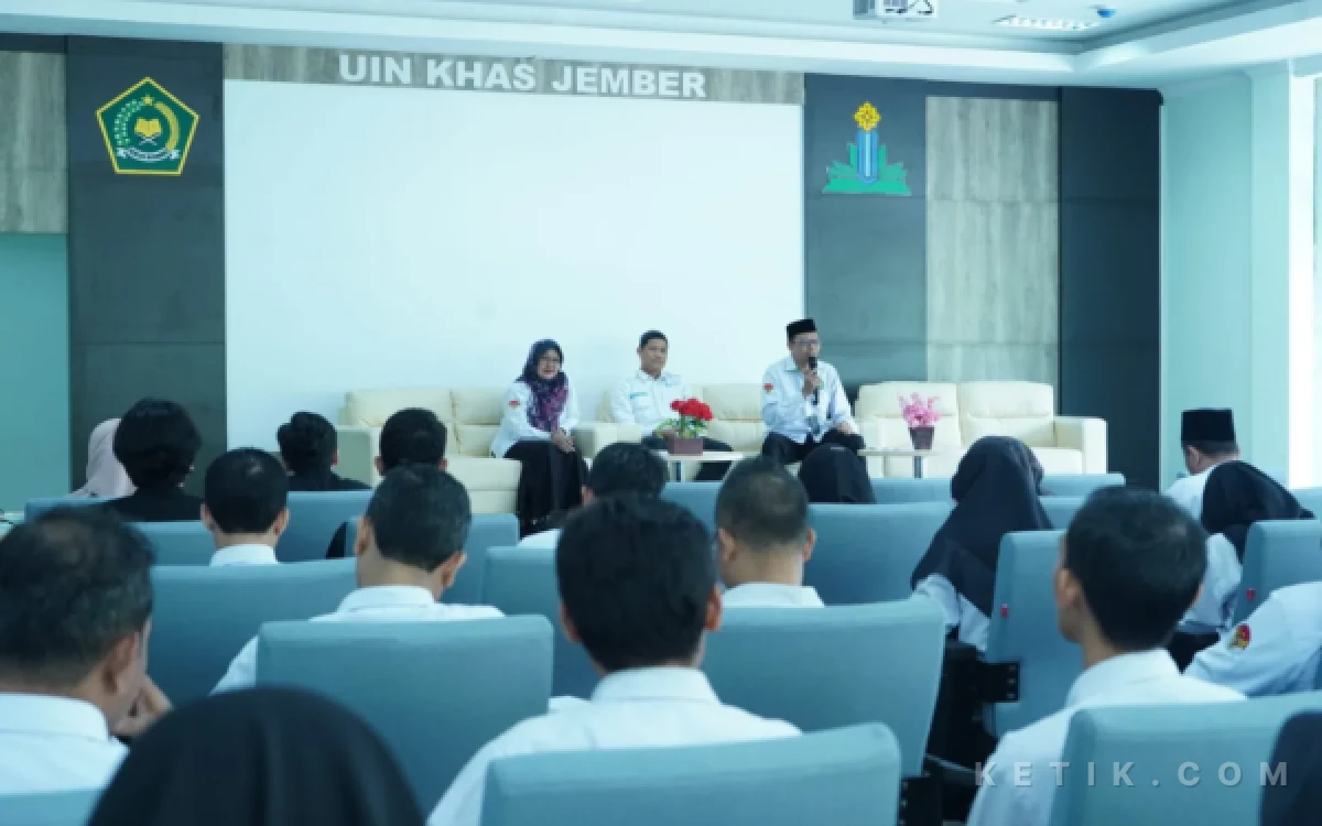 Thumbnail Berita - UIN KHAS Jember Tancap Gas Digitalisasi, 50 Tendik Digembleng AI dan Dibidik Sertifikasi BNSP