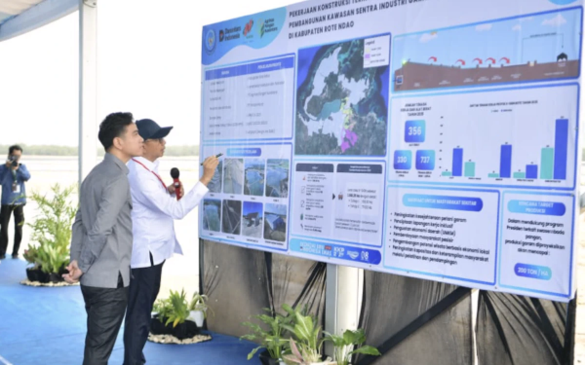 Thumbnail Berita - Wapres Gibran Tinjau Kawasan Industri Garam Rote Ndao NTT, Dorong Percepatan Swasembada