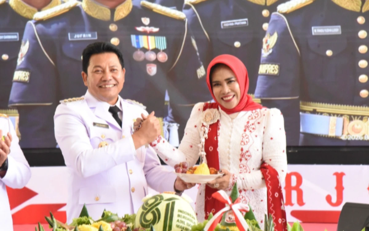 Thumbnail Berita - HUT RI di Sidoarjo, Bupati Subandi: Mari Kuatkan Tekad Bangun Daerah dan Bangsa