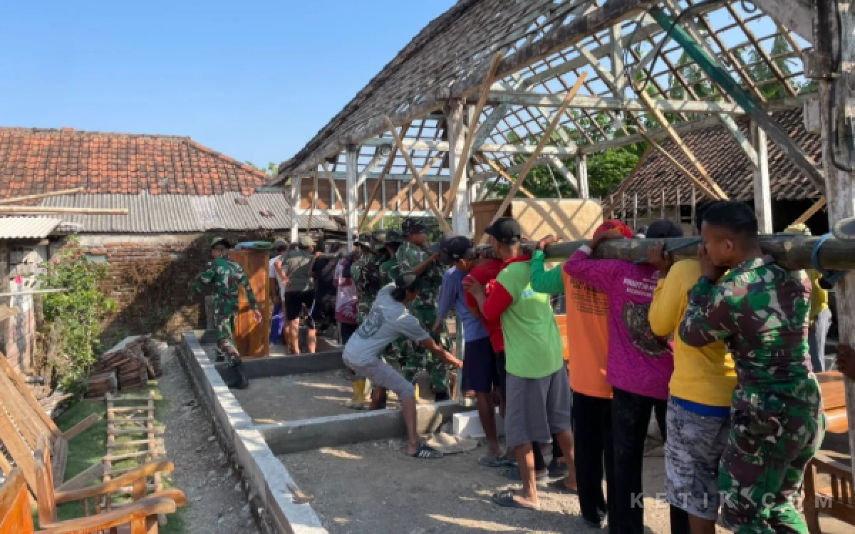 Thumbnail Berita - Silaturahmi Hangat Satgas TMMD 129 Bojonegoro Sukses Bangun Kedekatan dengan Masyarakat