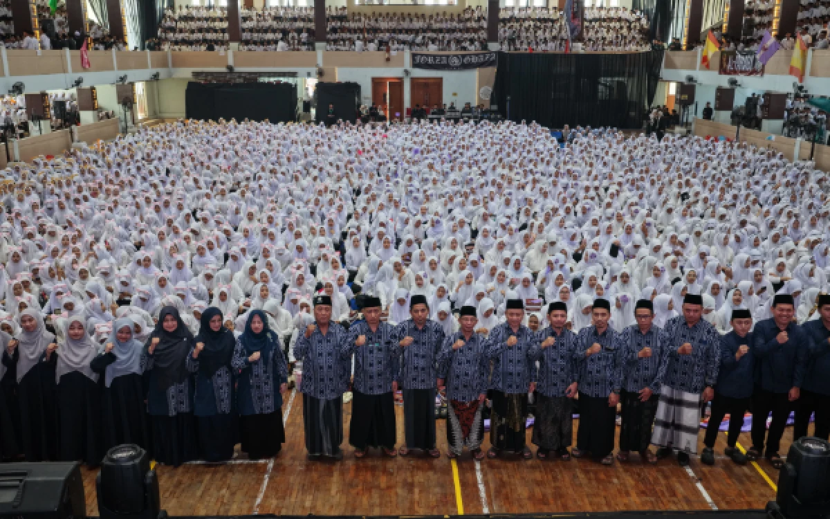 Foto Ma'had Sunan Ampel Al-Aly UIN Malang menyelenggarakan Ta'aruf Ma'hady sebagai momen pengenalan lingkungan asrama pada Sabtu, 16 Agustus 2026. (Foto: MSAA UIN Malang)