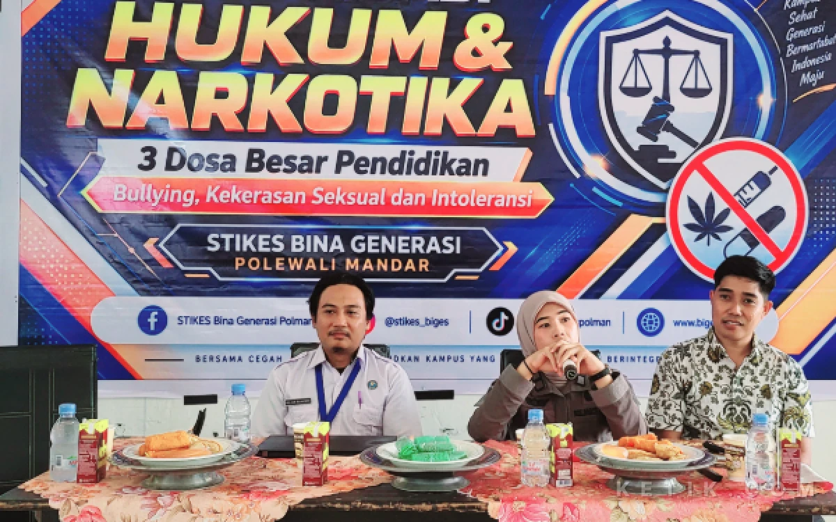 Thumbnail STIKES Bina Generasi Polman Sosialisasikan Bahaya Narkotika dan 3 Dosa Besar Pendidikan