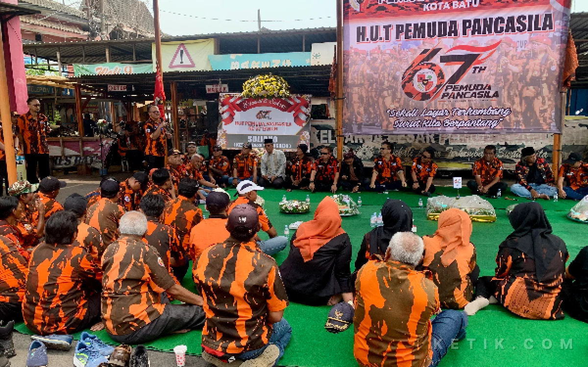 Thumbnail Berita - Momentum HUT Ke-67, Pemuda Pancasila Kota Batu Nyatakan Dukungan Penuh untuk Program mBatu Sae