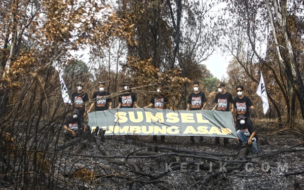 Thumbnail Berita - [FOTO] Sumsel Lumbung Asap