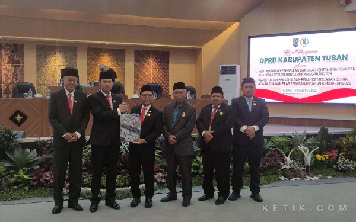 Thumbnail Berita - APBD Perubahan Tuban 2026 Naik Rp183 Miliar, Pemkab Fokus Tingkatkan Infrastruktur hingga Layanan Publik