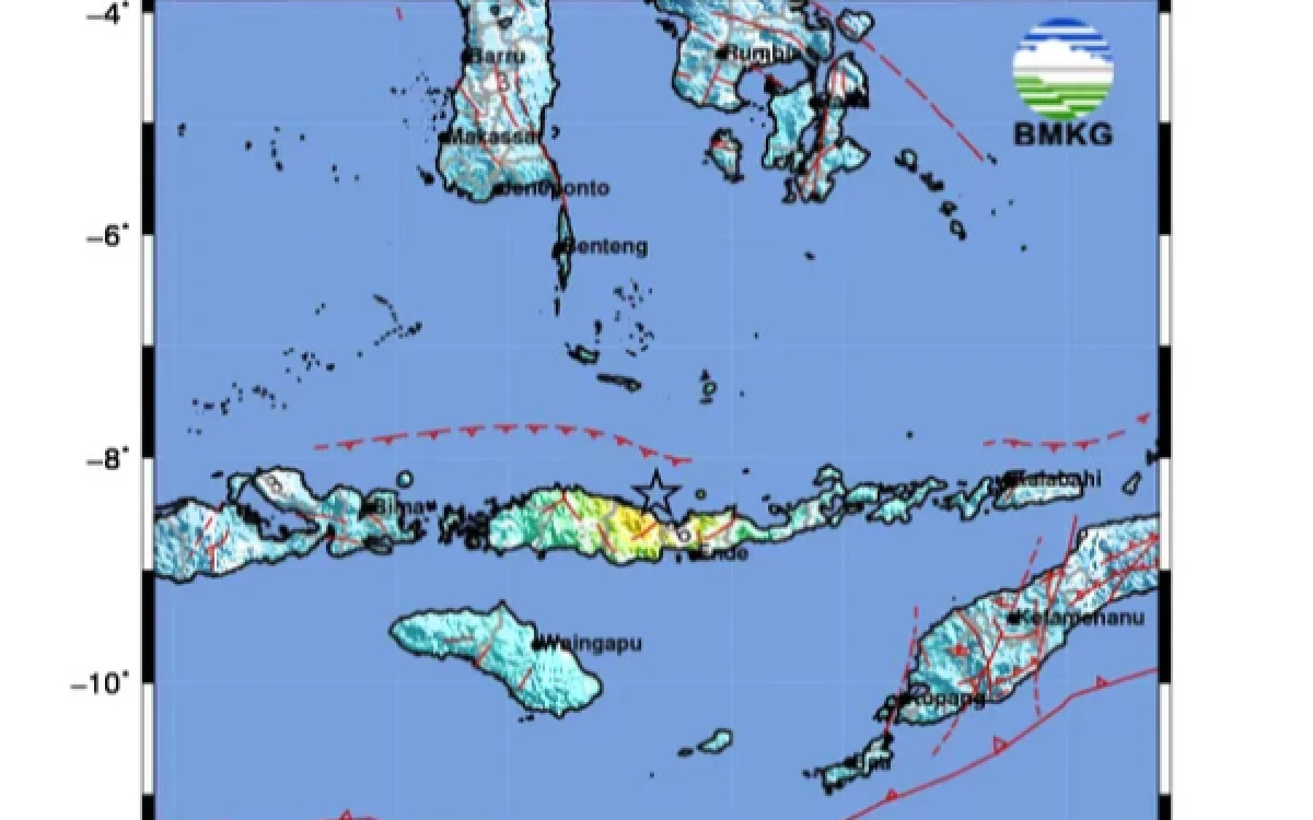 Thumbnail Berita - Usai Diguncang Gempa 7,7 Skala Richter, NTT Digoyang Lebih dari 100 Gempa Susulan